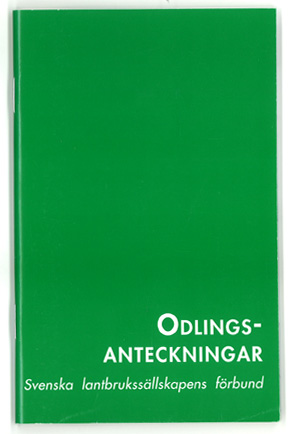 Pärmen till Häfte för odlingsanteckningar
