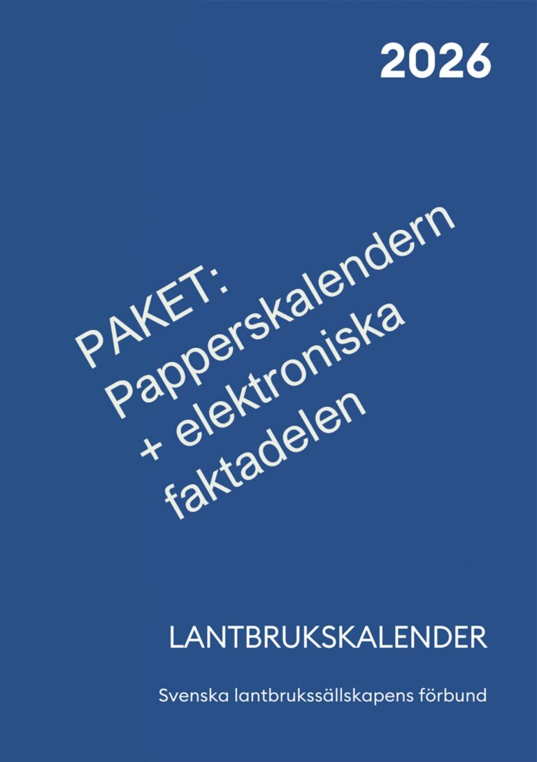 Pärmen till PAKET: Kalender 2026 + E-Bok